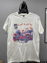 Vintažiniai Sun Ra kosminiai bangų medvilniniai marškinėliai Unisex Koncertiniai S dydžio iki 5XL BO283 Unisex marškinėliai L white