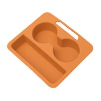 Armrest Storage Box Car Center Console Push-pull Box Silicone Pad Fit for Tank 500 Hi4-Z/T Protective Pad Car Interior Accessory oranžinė