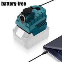 240W DC 12V žeminantis keitiklis-reguliatorius Makita 18V baterijai, skirtas maitinti automobilio šaldytuvą per cigarečių žiebtuvėlio jungtį