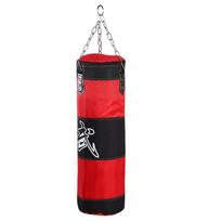 Tuščias treniruočių bokso kabliuko spyris smėlio maišas Kova Karate Punch Punch Smėlio maišelis Smėlio maišas raudona