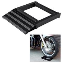 Motorcycle Motorbike Tyre Wheel Chain Cleaning Roller Stand Aluminum