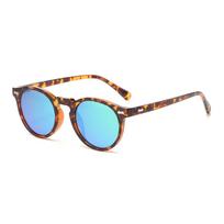 Vintage Round Frame Sunglasses Polarized Lens UV Protection Lightweight Durable Frame Suitable for Outdoor Activities and Daily Use One Size ruda