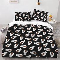 Skibidi Toilet 3D Printed Duvet Case Pillowcase Bedding Set Twin Full Queen King Size For Kids Bedroom 135x200cm