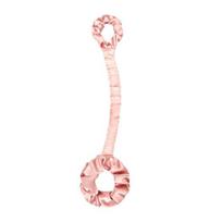 No Heat Hair Curling Rod with Scrunchies, Overnight Sleeping Satin Hair Roller Headband, Non-Heating Long Hair Curler for Women