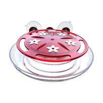 Window Mounted Hummingbird Feeder with Suction Cups and Floral Feeding Ports Wild Bird Feeder for Easy Viewing and Outdoor Hanging One Size balta