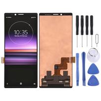 Originalus OLED skystųjų kristalų ekranas, skirtas Sony Xperia 1 su visu skaitmeniniu įrenginiu(Juoda) juoda