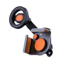 Magnetic Car Phone Holder for Tesla Car Cellphone Holder 360° Rotatable Compatible for iPhone 15 14 13 Pro Max All Phone oranžinė
