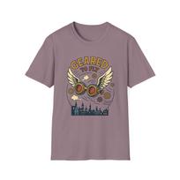 Unisex Softstyle T-Shirt Mens Womens Tees Top Steampunk Flying Goggles Gears Wings Retro Victorian 4XL