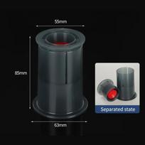 Bait Forming Device for Fishing 1PC Efficient Bulk Cannon Bait Pressing Tool Durable Fishing Equipment for Outdoor Angling