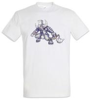 Tea Monster Japanese Taurus Teacup Addiction Addicted Love T-Shirt Japan- M