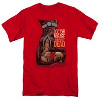 Doctor Mirage Talks To The Dead T Shirt Mens Licensed Valiant Comics Tee Red XXXL
