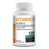 Vitamin A (As Retinyl Palmitate) 3000 Mcg Dietary Supplement, 120 Capsules Per Bottle 120 Capsules