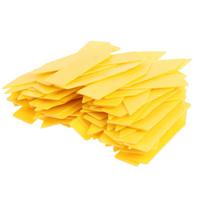NEW 100pc 5*1cm Plants Labels Indoor Bonsai Name Tag Plastic Multicolors geltona
