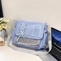 Waterproof Y2K Ulzzang Ita Bag Large Capacity College Style Crossbody Bag  JK Uniform mėlyna