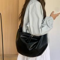 Single-shoulder dumpling bag, crossbody bag, versatile casual large-capacity women's bag, horn bag design Extra Large juoda