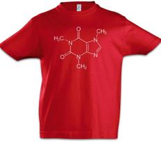 Caffeine Molecule Boys kids boys T-Shirt Fun Geek Nerd Coffee Chemist Chemistry Teacher 120