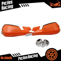 Motorcycle Universal 22/28MM Hand Guards Dirt Bike Handguards for ATV Quad CR CRF YZF KXF RMZ BSE  Pit Bike Racing Hand Guard oranžinė