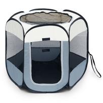 Foldable Cat Tent Portable Pet House Outdoor Travel Pet Cage Cat/Dog Fence With Mesh Top and Window Kennels