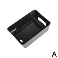 for SANTA FE MX5 Car Center Console Armrest Storage Box Tray With Cup Holder Auto Insert Glove Pallet Organizer Under Tools