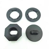 1/4Sets Car Floor Mat Clips Universal Carpet Double-Layer Retaining Clips Knob Anti-Slip Fasteners Removable  Automotive  Parts juoda