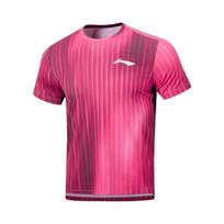 Li Ning Running Collection T Shirt Unisex Vibrant Pink ATSV807-6 3XL