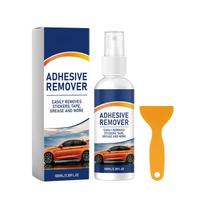Adhesive Remover Spray 100ml for Car Multi-Surface Stain and Glue Cleaning Includes Plastic Scraper for Easy Use One Size balta