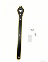 Car Jack Trolley Ratchet Wrench - Labor-Saving Scissor Jack for Tire Removal