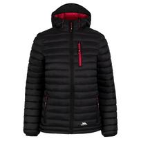 Womens/Ladies Lenka Hooded Padded Jacket 18 UK juoda
