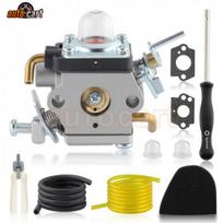 Karbiuratorius Husqvarna 122C 122LDX 574386701 581734301 Žoliapjovei su oro filtru