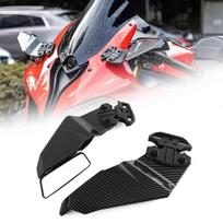 HUANGCJCJ Dėl GSX8R GSX-8R 2024 Motociklo Nematomas Sparnelio Veidrodėlio Rinkinys, Reguliuojamas Galinio Vaizdo Veidrodėlis, Vėjo