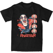 AVATAR Band Cotton Black Shirt  Unisex Concert S-5XL B064 Unisex T-Shirt XXL