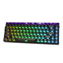 AULA Hero 68 HE Wired Gaming Keyboard with Hall Effect Magnetic Variable Actuation Trigger 8kHz Low PBT RGB Fully Japanese Instructions Included Smoke pilka spalva