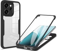 360 laipsnių pilnos apsaugos dėklas, skirtas Oppo Reno 15 Pro 5G, su integruota ekrano apsauga for Oppo Reno 15 Pro juoda