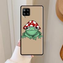 Kawaii Frog Mushroom Case For Samsung Galaxy A56 A36 A06 A13 A32 A12 A22 A52 A35 A26 A16 A55 A15 A54 A34 A14 A53 Samsung A16