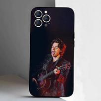 H-HaRRy Music Styles Phone Case For iPhone 17,16,15,14,13,12,11,Pro,XS,Max,XR,Plus,E,SE4,Mini Black Soft Cover iPhone15