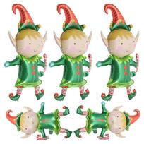 5 Pcs Christmas Foil Balloon Decoration Balloons Delicate Aluminum Party Accessories Film Inflatable 96.00X54.50X0.10CM