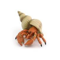Childrens Ocean Creature Pvc Hermit Crabs Figurine For Educational Play And Aquarium Decor Style F