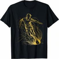 Soccer Player Sports T-Shirt S įvairiaspalvis