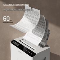 Deli GA811 60-Sheet Auto-Feed Micro-Cut Paper Shredder CN plug (adapter included)