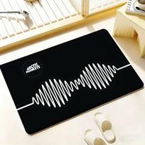 Band A-ArcticS M-Monkeys Floor Mat Bedroom Living Room Flannel Door Mat Non-Slip Home Decor 40x60cm