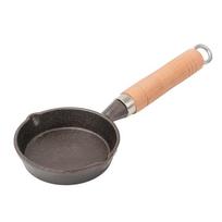 Kitchen Tools Cast Iron Frying Pan Nonstick Durable Egg Skillet Even Heating 3.9in Omelet Pan Dormitory juoda