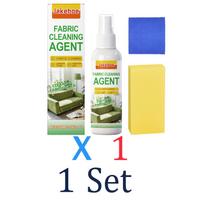 Fabric Dry Cleaner Upholstery Stain Remover Curtain Carpet Cleaner Gentle Fabric Care Couch Deep Cleaning Sofa Maintenance Kit 1 Set