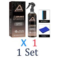 Automotive Brake Parts Cleaner Kit with Sponge Cloth Heavy Duty Degreaser for Wheels Calipers Removes Grime Tar Safe for All Rim