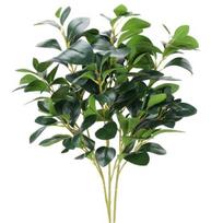 3Pcs Artificial Plants Peperomia Artificial Greenery with Faux Berries Reusable Holiday Home Decor for Table Centerpieces, Landscaping 3pcs