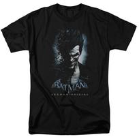 The Joker Batman Arkham Originals T Shirt Licensed Comic Book Tee Black XXL