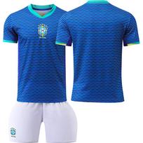 2425 Brazil away football jersey No. 10 Neymar No. 7 No. 9 adult children's jersey cross-border export 16