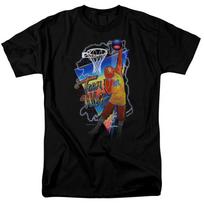 Teen Wolf Electric Wolf T Shirt Mens Licensed Movie Tee Scott Howard Black M