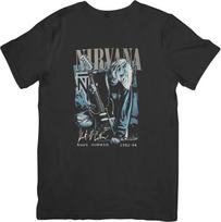 Nirvana Music Unisex Fit for Men  Women Quality Cotton T-Shirt Black XXXXL