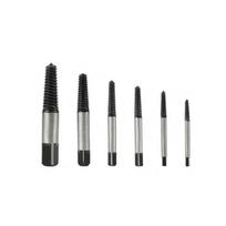 6pcs Convenient Broken Screw Extractor Efficient Drill Bit Set Multifunctional Bolt Remover  Faucet