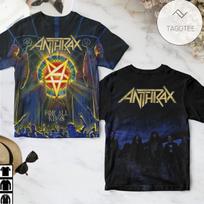 ANTHRAX.x For All Kings Album Shirt 3D shirt All size Gift fans A477 XXXL
